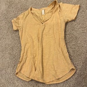 altar’d state yellow t shirt